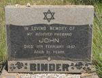 BINDER John -1957