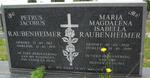 RAUBENHEIMER Petrus Jacobus 1913-1975 & Maria Magdalena Isabella 1924-1999
