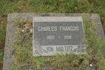 MALTITZ Charles Francois, von 1903-1958