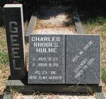 GEEL Charles Rhodes Hulme 1921-1998