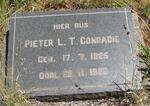 CONRADIE Pieter L.T. 1925-1926