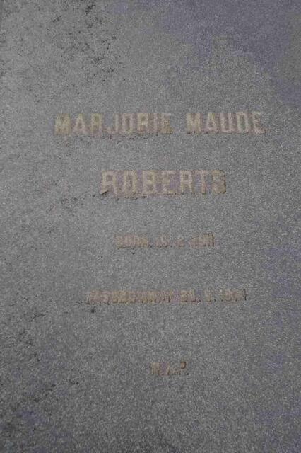 ROBERTS Majorie Maude 1911-1974