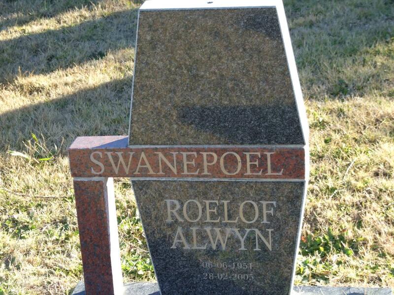SWANEPOEL Roelof Alwyn 1951-2005
