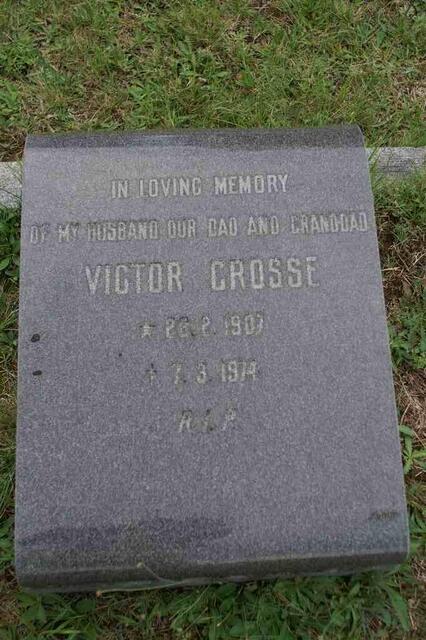 CROSSE Victor 1907-1974