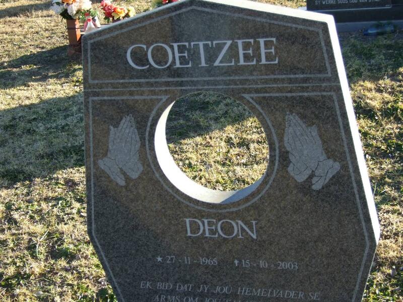 COETZEE Deon 1965-2003