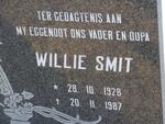 SMIT Willie 1928-1987