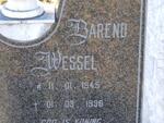 WESSELS Barend Wessel 1945-1996