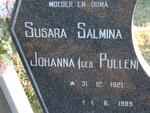 GROBLER Susara Salmina Johanna nee PULLEN  1921-1989