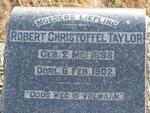 TAYLOR Robert Christoffel 1888-1902