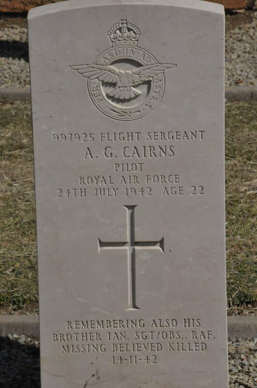 CAIRNS A.G. -1942