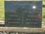 BARKER William Walwyn -1914 & Emily -1914