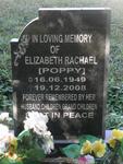? Elizabeth Rachael 1949-2008