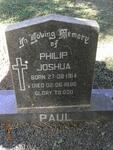 PAUL Philip Joshua 1914-1996
