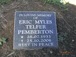 PEMBERTON Eric Myles Telfer 1933-2006