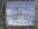NISBET John Lindsey 1914-1994