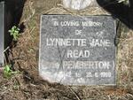 READ Lynette Jane nee PEMBERTON 1942-1999