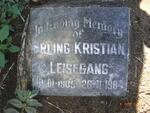 LEISEGANG Erling Kristian 1905-1984
