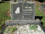 ALEXANDER William 1915-1997