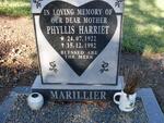 MARILLIER Phyllis Harriet 1922-1992