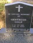 OGLE Gertrude 1921-2009