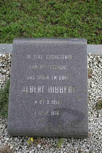 HIBBERT Albert 1912-1976