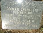 PEMBERTON Norris Gerald 1904-1986 & Doreen Charlotte 1903-1984