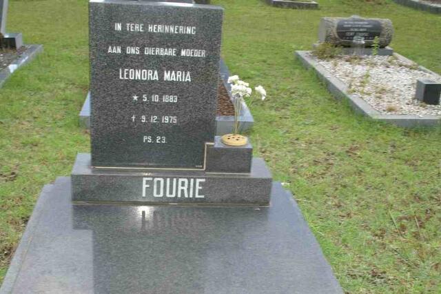 FOURIE Leonora Maria 1883-1975