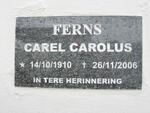 FERNS Carel Carolus 1910-2006