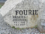 FOURIE Andries Jonathan 1915-1989
