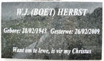 HERBST W.J. 1943-2009