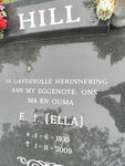 HILL E.J. 1935-2009