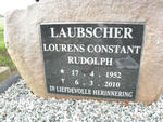 LAUBSCHER Lourens Constant Rudolph 1952-2010