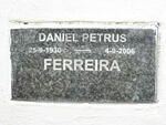 FERREIRA Daniel Petrus 1930-2006