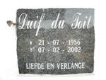 TOIT Duif, du 1956-2002