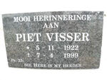 VISSER Piet 1922-1999