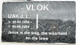 VLOK IZAK J.L. 1934-2004