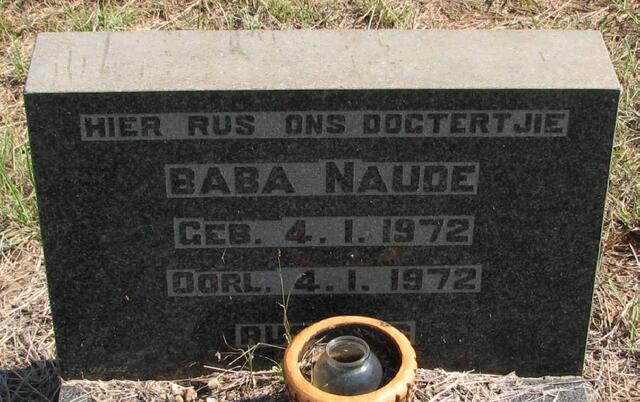 NAUDE Baba 1972-1972