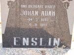 ENSLIN Johan Adam 1893-1971