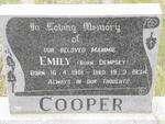 COOPER Emily nee DEMPSEY 1901-1934