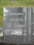 CONING Johannes Jacobus, de 1932-1985