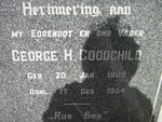 GOODCHILD George H. 1889-1954
