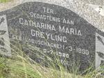 GREYLING Catharina Maria nee LABUSCHAGNE 1890-1980