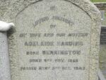 HARDING Adelaide nee BERRINGTON 1868-1942