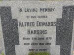 HARDING Alfred Edwards 1870-1949