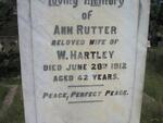 HARTLEY Ann nee RUTTER -1912