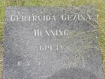 HENNING Gertruida Gezina 1913-1977