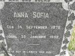 JOOSTE Anna Sofia 1879-1948