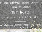 KOTZE Piet 1912-1983