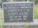 LABUSCHAGNE Christina E.M. 1886-1967