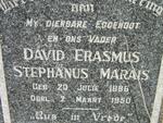 MARAIS David Erasmus Stephanus 1886-1950